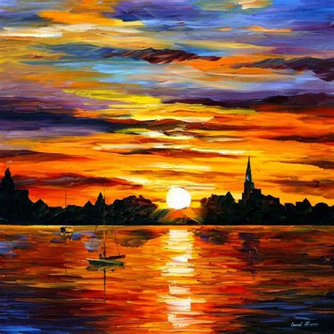 Lovely Sunset And Sunrise Paintings To Inspire You Fine Art And You