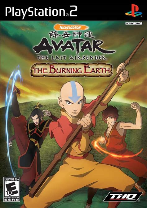 Avatar The Last Airbender Aang With Fighting Stick Vector Game