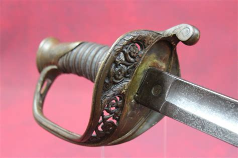 No Reserve Original M1850 Civil War Sword 1861 1865 Highly Engraved