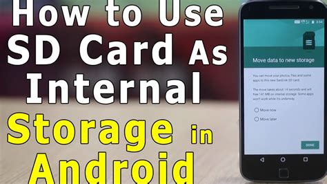 Here, click on the sdcard0 option, which represents our device's internal storage. How to Set/Use SD Card as Internal Storage ? - YouTube