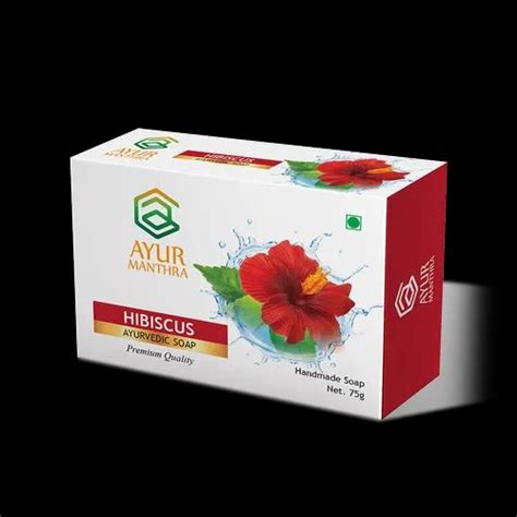 ayur manthra hibiscus ayurvedic soap for bathing at rs 50 piece in palakkad