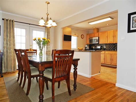 Opened Up Wall From Kitchen To Dining Room Dining Room Pinterest