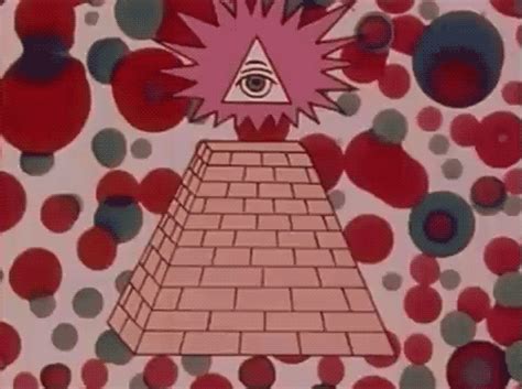 Psychedelic Animation Eye Of Providence  Wiffle