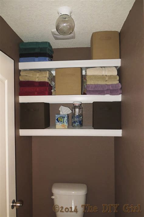 Over 20 years of experience to give you great deals on quality home products and more. DIY floating shelves over toilet - The DIY Girl