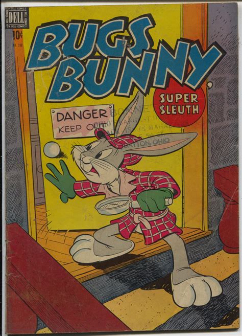 Bugs Bunny Four Color Comics 200 1948 Dell Super Sleuth