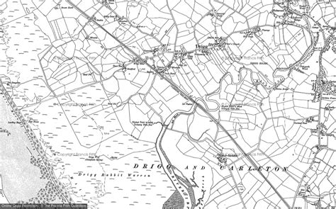 Personalise Your Map Of Drigg 1898 Francis Frith