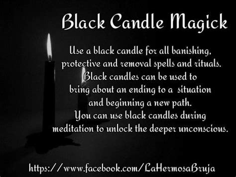 Black Candle Magick Lahermosabruja Black