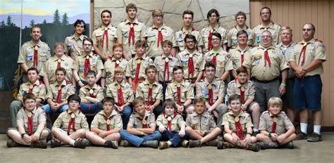 Boy Scouts Attend Summer Camp At Camp Mountain Run