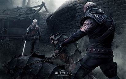 Witcher Wallpapers Wolf Backgrounds Geralt Pc Fanpop