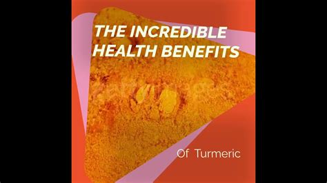 Health Benefits Of Turmeric YouTube