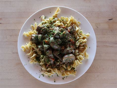 It is also still filling without the rice, should you want to reduce the calorie count. Beef Stroganoff | Recipe in 2020 | Food network recipes ...