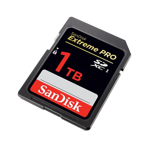 Western Digital And Sandisk Announce New 1tb Capacity Sd Card