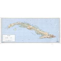 Large Detailed Old Political And Administrative Map Of Cuba With Other