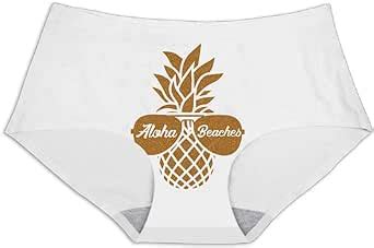 Women S Aloha Beaches Pineapple Hawaii Smooth Breathable Ice Silk
