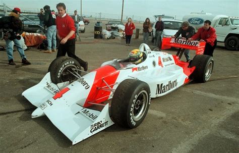 Ayrton Senna Penske Indycar Driver Motorsport Retro