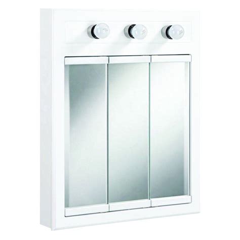 Add storage and reflection to a contemporary bathroom with this medicine cabinet. Hembry Creek Richmond 24 in. x 30 in. Surface-Mount ...