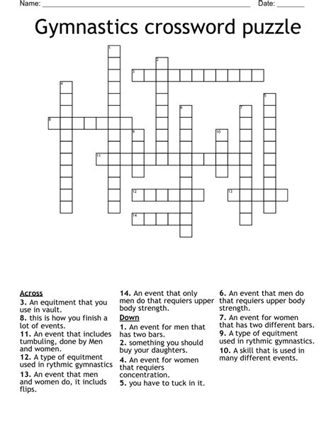 Gymnastics Crosswords Word Searches Bingo Cards Wordmint Printable Bingo Cards Kulturaupice