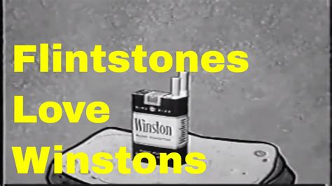 Fred Flintstone And Winston Cigarettes Youtube