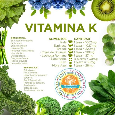 Vitamina K Salud Recetas Para La Salud Salud Y Nutricion