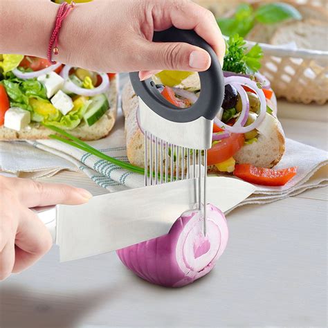 All In One Onion Holder And Chopper Kitchen Gadgets Unique Cooking