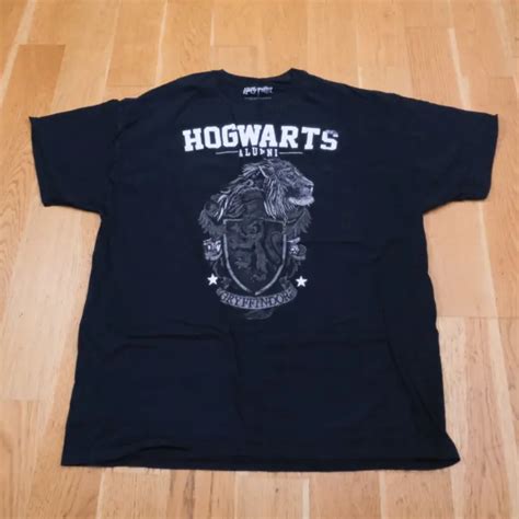 Harry Potter Gryffindor Crest Logo T Shirt L Xl Warner Bros Hogwarts