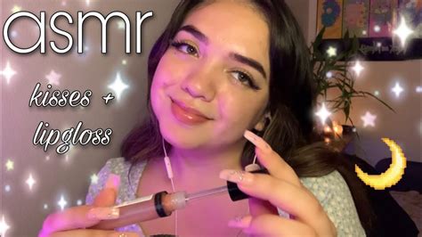 Asmr Kisses Lipgloss Lipgloss Pumping And Mouth Sounds For