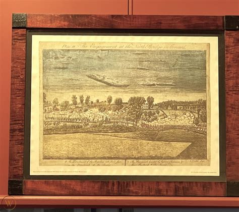 Amos Doolittle Framed Engravings Of Lexington And Concord Rr Donnelly
