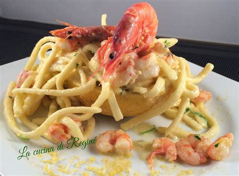 ½ bicchiere di vino bianco. Scialatielli ai gamberetti e limoni | La cucina di Reginé ...