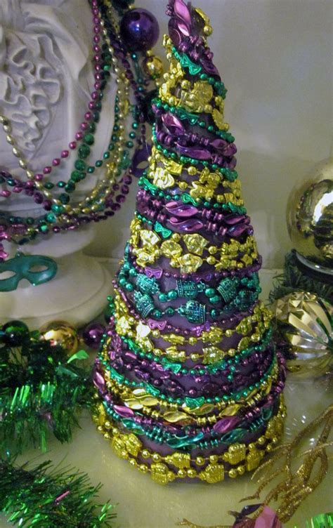 Mardi Gras Throw Bead Tree Mardi Gras Beads Mardi Gras Throws Mardi