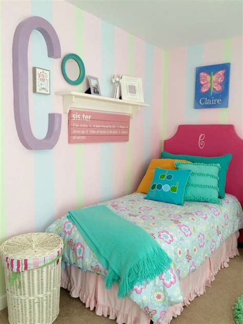 Dfi bedroom makeover worth €5,000. Twin Girls Room Makeover with upholstered monogramed ...