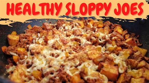 Sloppy Joes But Healthier Healthy Sloppy Joes Recipe Youtube