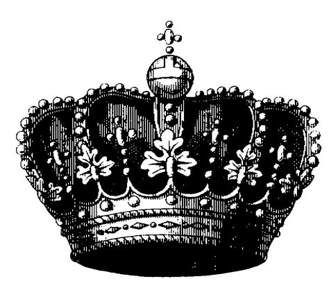 Png Crown Black And White Transparent Crown Black And Whitepng Images