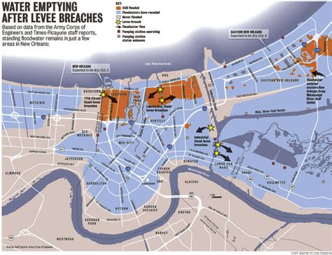 New Orleans Katrina Flood Map Verjaardag Vrouw 2020