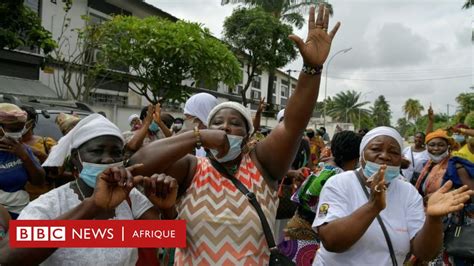 Une Manifestation De Lopposition Dispersée Par La Police à Abidjan
