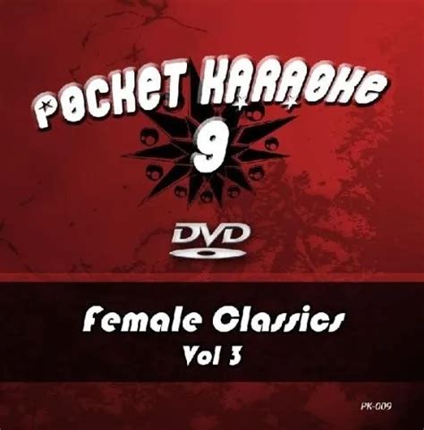 Karaoke Pocket Karaoke 9 Female Classics Vol3 Dvd New Various Eur 2654 Picclick It