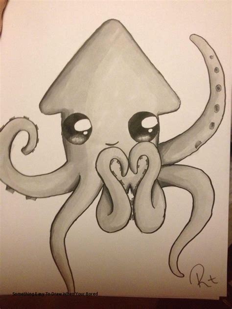 Something Easy To Draw When Your Bored Bff Drawings Octopus