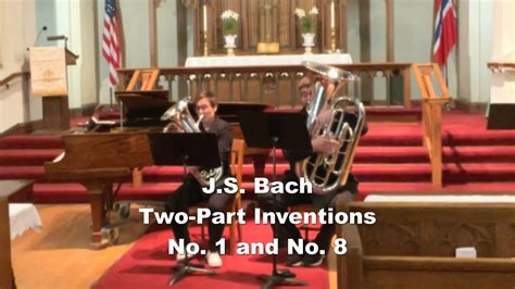 Bente Illevold Euphonium David Earll Tuba Bach 2 Part Inventions No