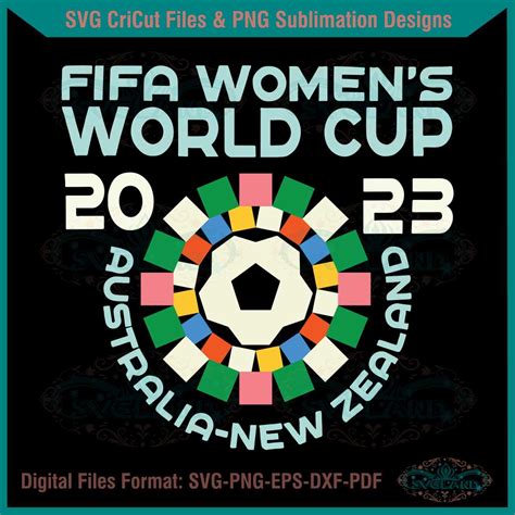 Womens World Cup 2023 Australia New Zealand Logo Svg File