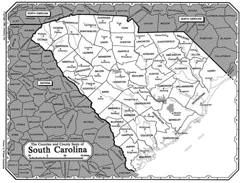 Map Of South Carolina Rootsweb