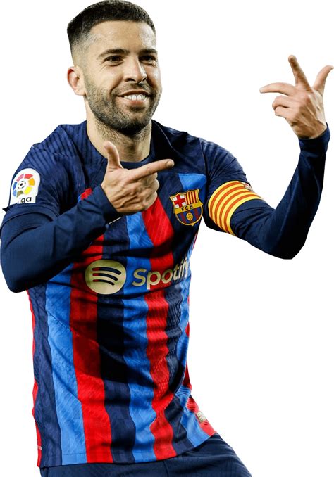 Jordi Alba Barcelona Football Render Footyrenders