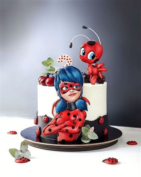 Fantastic Ladybug 2nd Birthday Cake In 2023 Ladybug Cakes Lady Bug