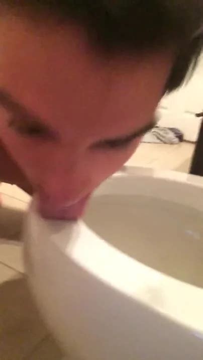 Licking Clean Toilet Thisvid Com