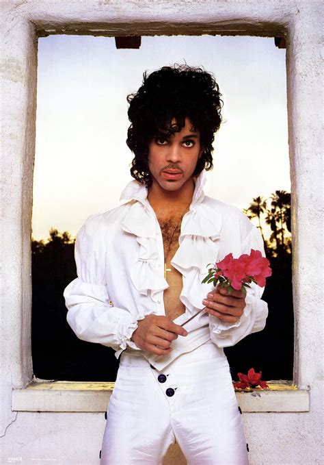 Pure White Innocence 1984 Poster Prince Rogers Nelson Prince Poster Prince Purple Rain