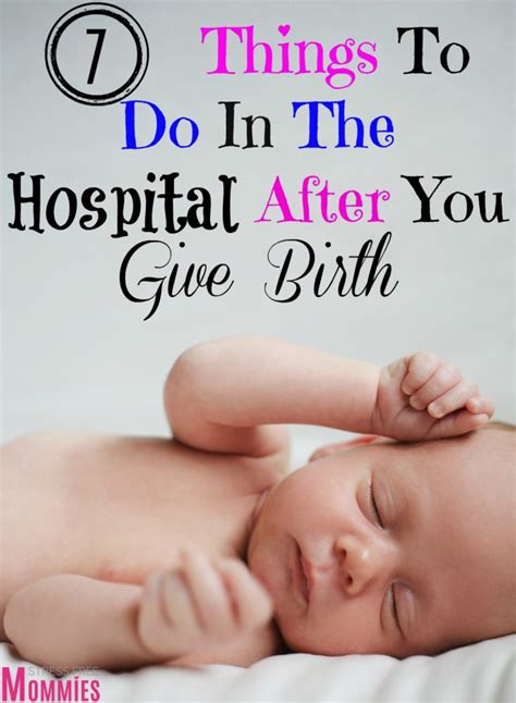 Room with your family at the hospital. 7 Things To Do In The Hospital After You Give Birth ...