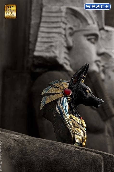 1 1 Anubis Life Size Bust Myths Collection