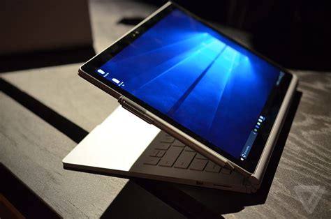 A Closer Look At Microsofts New Surface Book Laptop The Verge