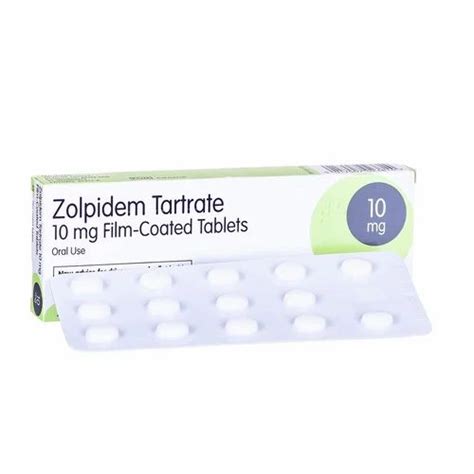 Zolpidem 10mg Tartrate 10mg Teva 28 Tablets Fast Delivery At Rs 2000box Zolpidem Tartrate