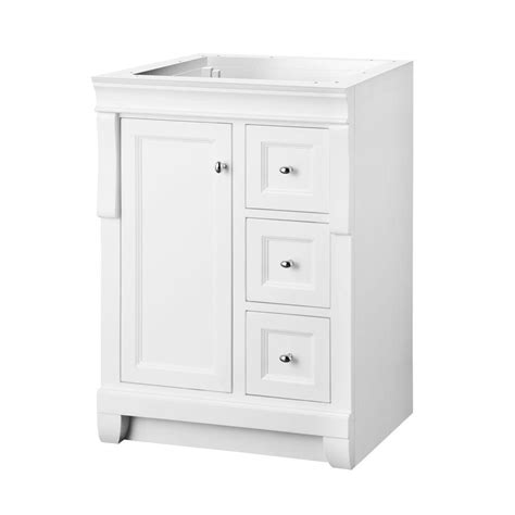 Foremost Naples 24 In W Bath Vanity Cabinet Only In White With Right