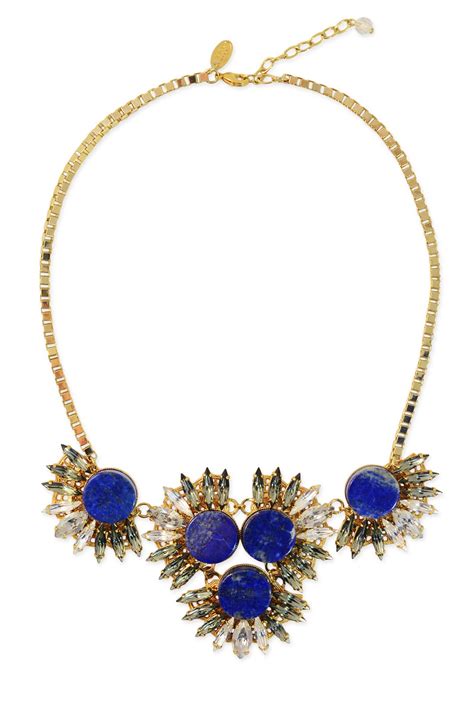 Blue Jasmine Necklace By Anton Heunis For 76 Rent The Runway