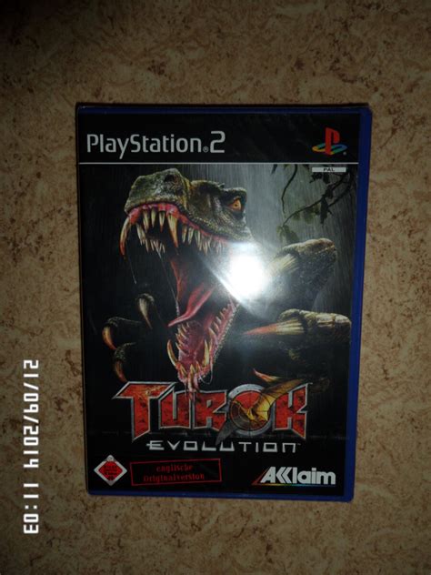 Turok Evolution Uncut Sony PlayStation 2 2002 DVD Box 10 69